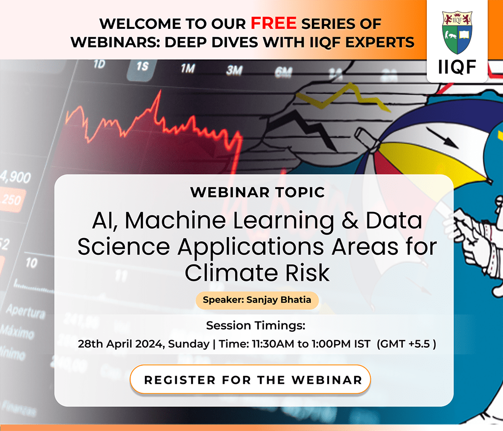 AI, Machine Learning & Data Science Applications Areas for Climate Risk
